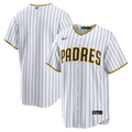 San Diego Padres Nike White Home Replica Jersey product image 1, provided for visual reference and product detail review