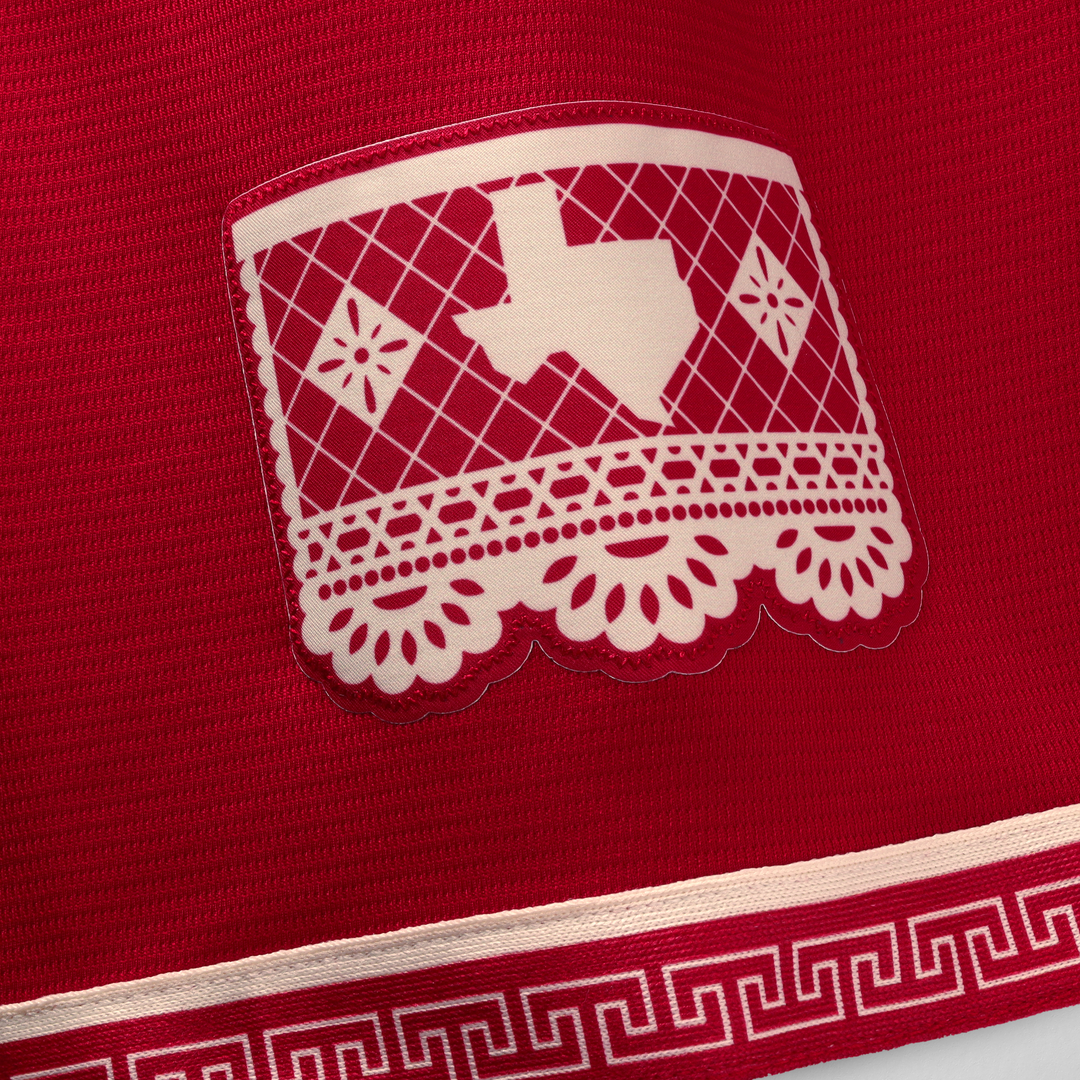 Texas Rangers Nike Red 2026 City Connect Stadium Jersey product image 13, provided for visual reference and product detail