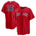 Boston Red Sox Jarren Duran Nike Red Alternate Replica Jersey product image 1, provided for visual reference and product