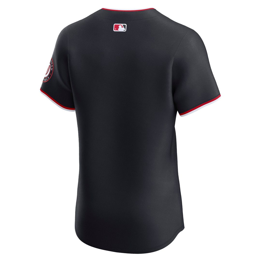 Washington Nationals Nike Navy Alternate Elite Jersey product image 3, provided for visual reference and product detail