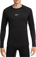 NIKE Pro Men Warm Long Sleeve Crew Top FB7982 010 product image 1, provided for visual reference and product detail review