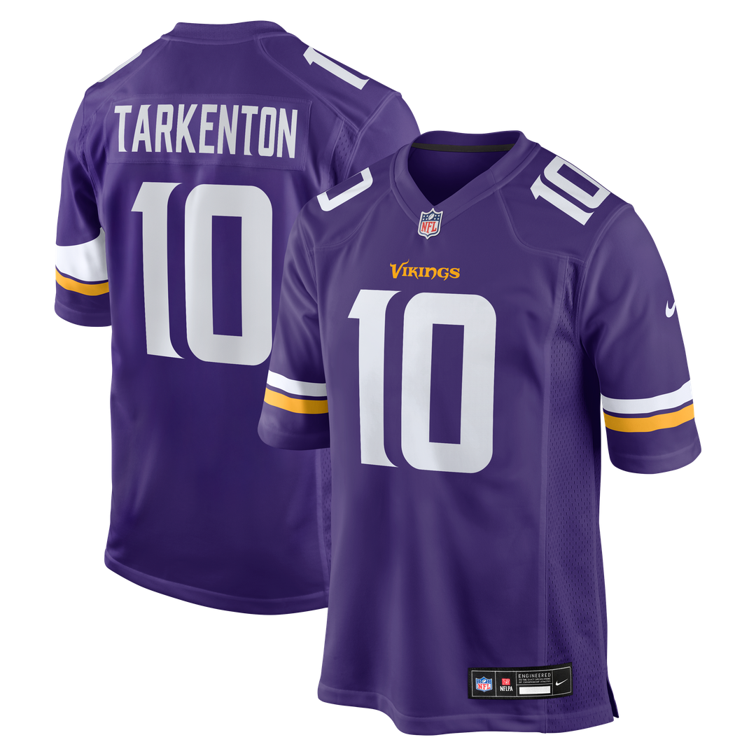 Minnesota Vikings Fran Tarkenton Nike Purple Game Retired Player Jersey product image 1, provided for visual reference and