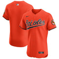 Baltimore Orioles Nike Orange Alternate Vapor Premier Elite Patch Jersey product image 1, provided for visual reference and
