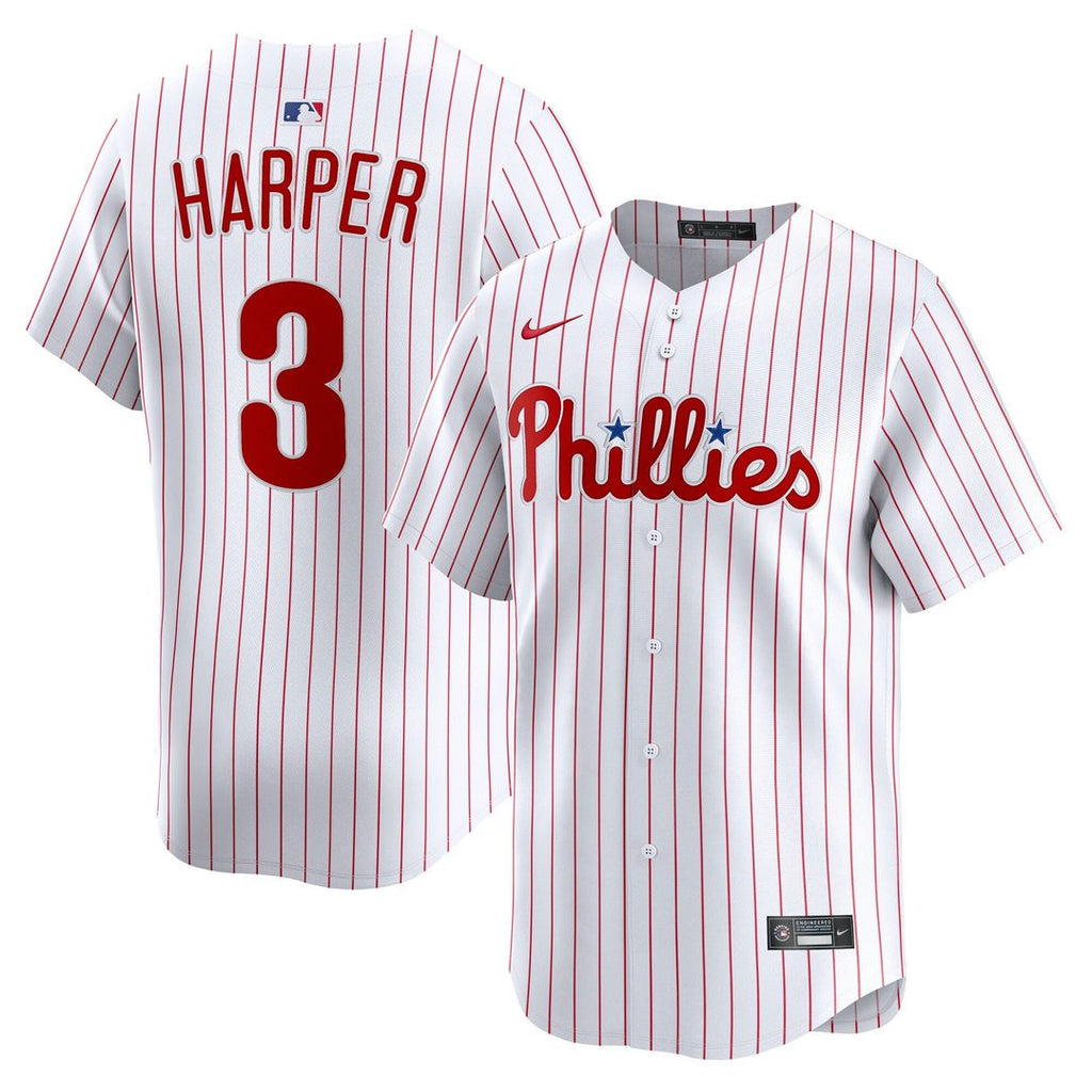 Philadelphia Phillies Bryce Harper Nike Light Blue Alternate Limited Player Jersey product image 7, provided for visual
