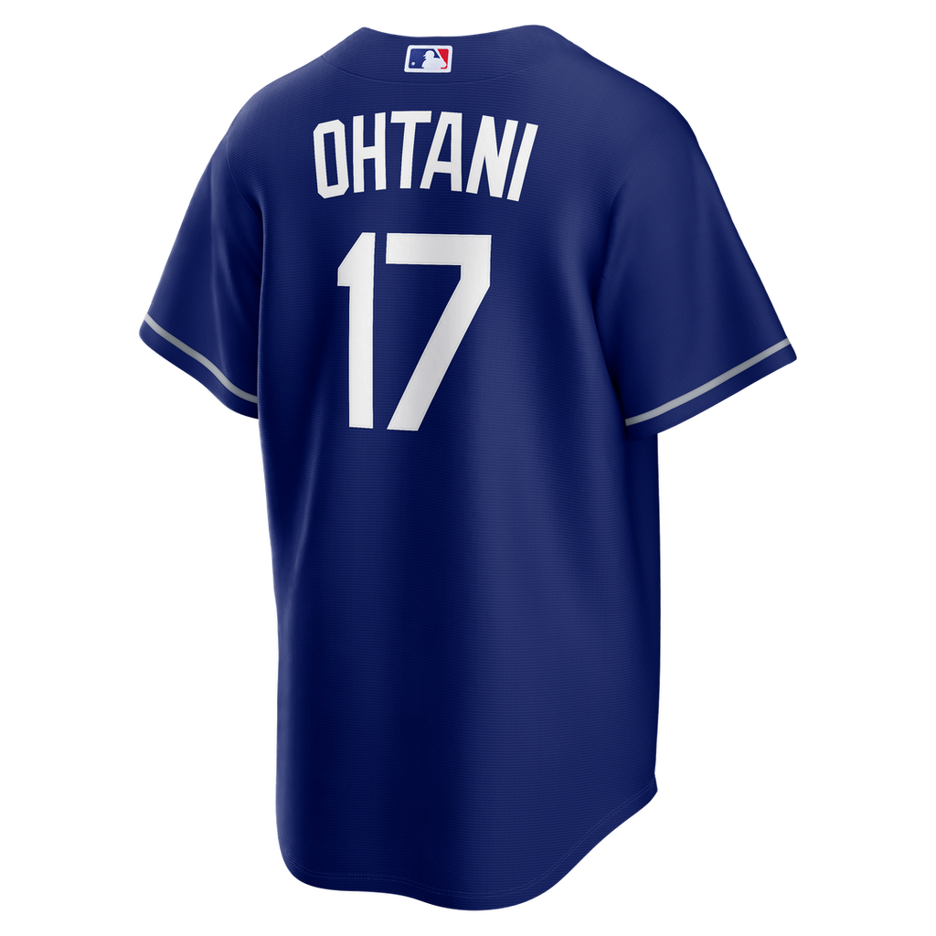 Los Angeles Dodgers Shohei Ohtani Nike Royal Alternate Replica Jersey product image 3, provided for visual reference and