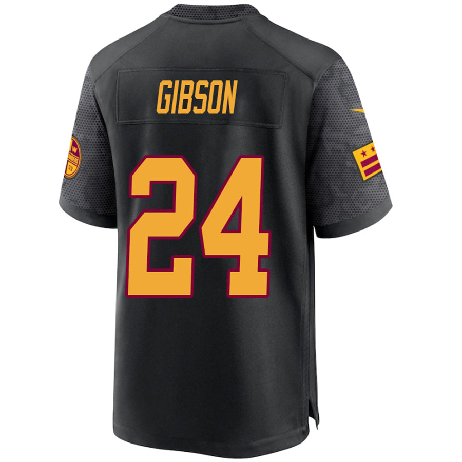 W.Commanders #24 Antonio Gibson Black Stitched Player Vapor product image 1