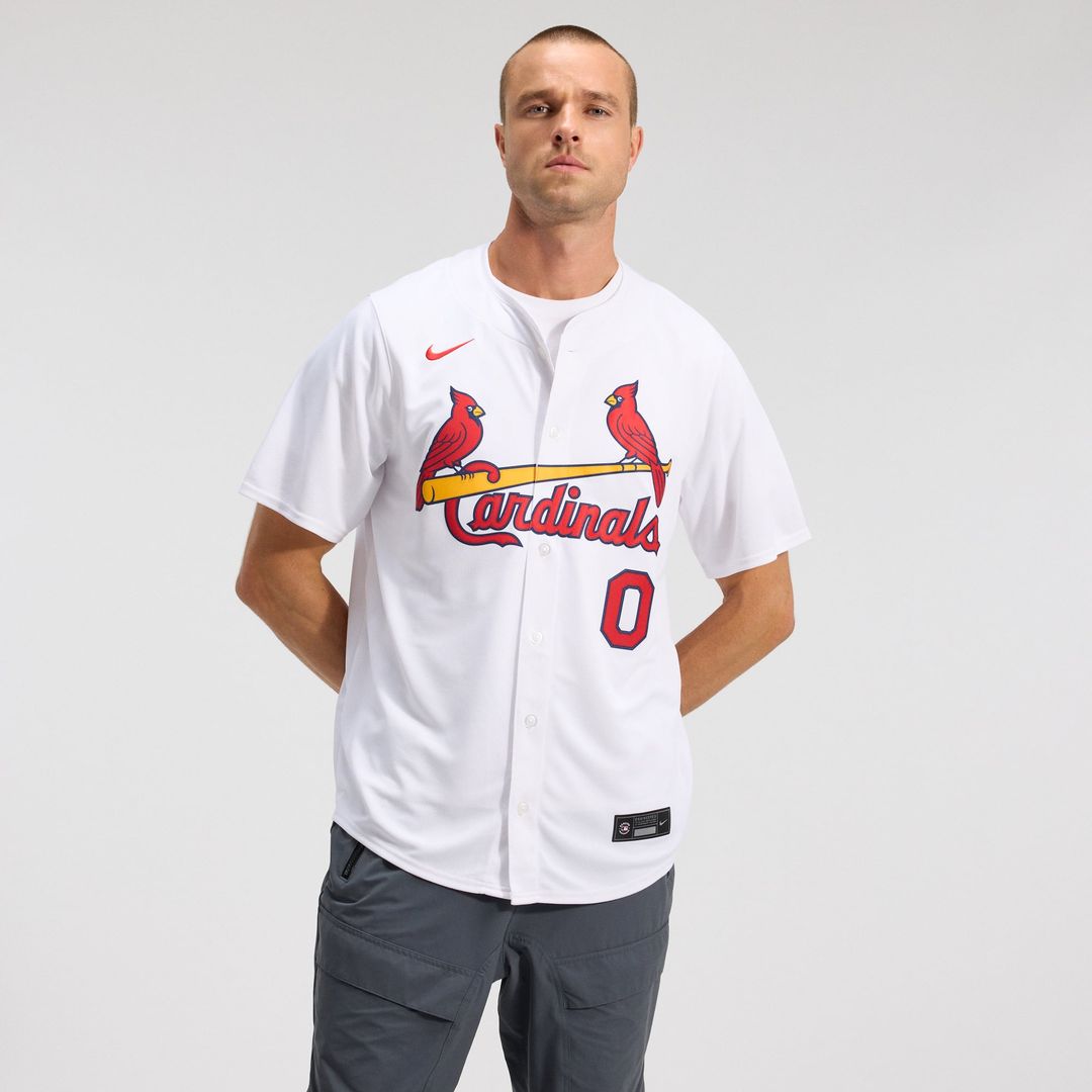 St. Louis Cardinals Masyn Winn Nike White Home Limited Jersey product image 2, provided for visual reference and product