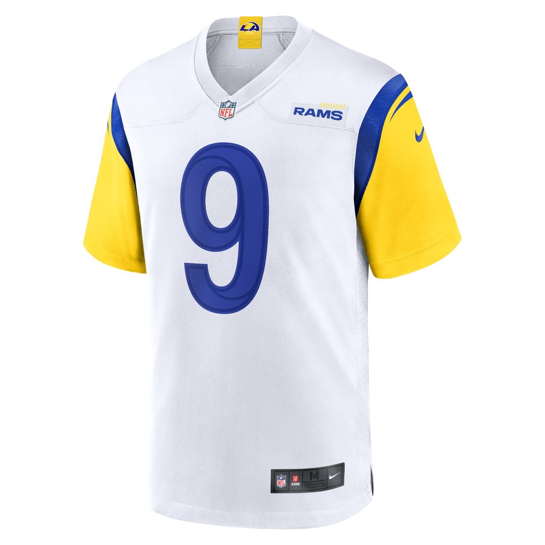 Los Angeles Rams Matthew Stafford Nike White Alternate Game Jersey product image 2, provided for visual reference and