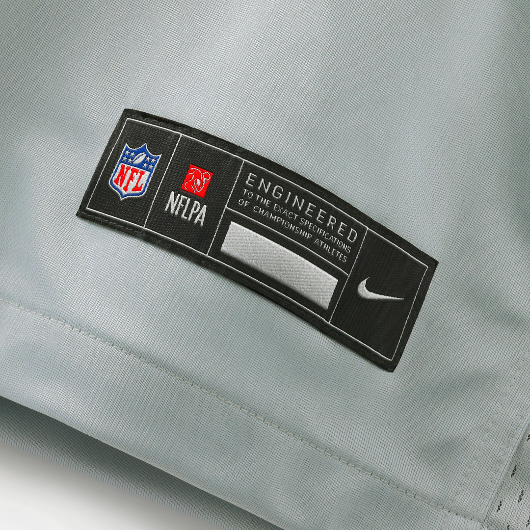 Detroit Lions Amon-Ra St. Brown Nike Silver 2026 Rivalries Collection Game Jersey product image 7, provided for visual