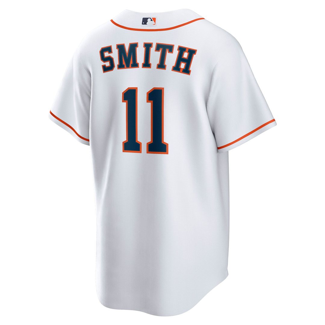 Houston Astros Cam Smith Nike White Home Replica Jersey product image 3, provided for visual reference and product detail