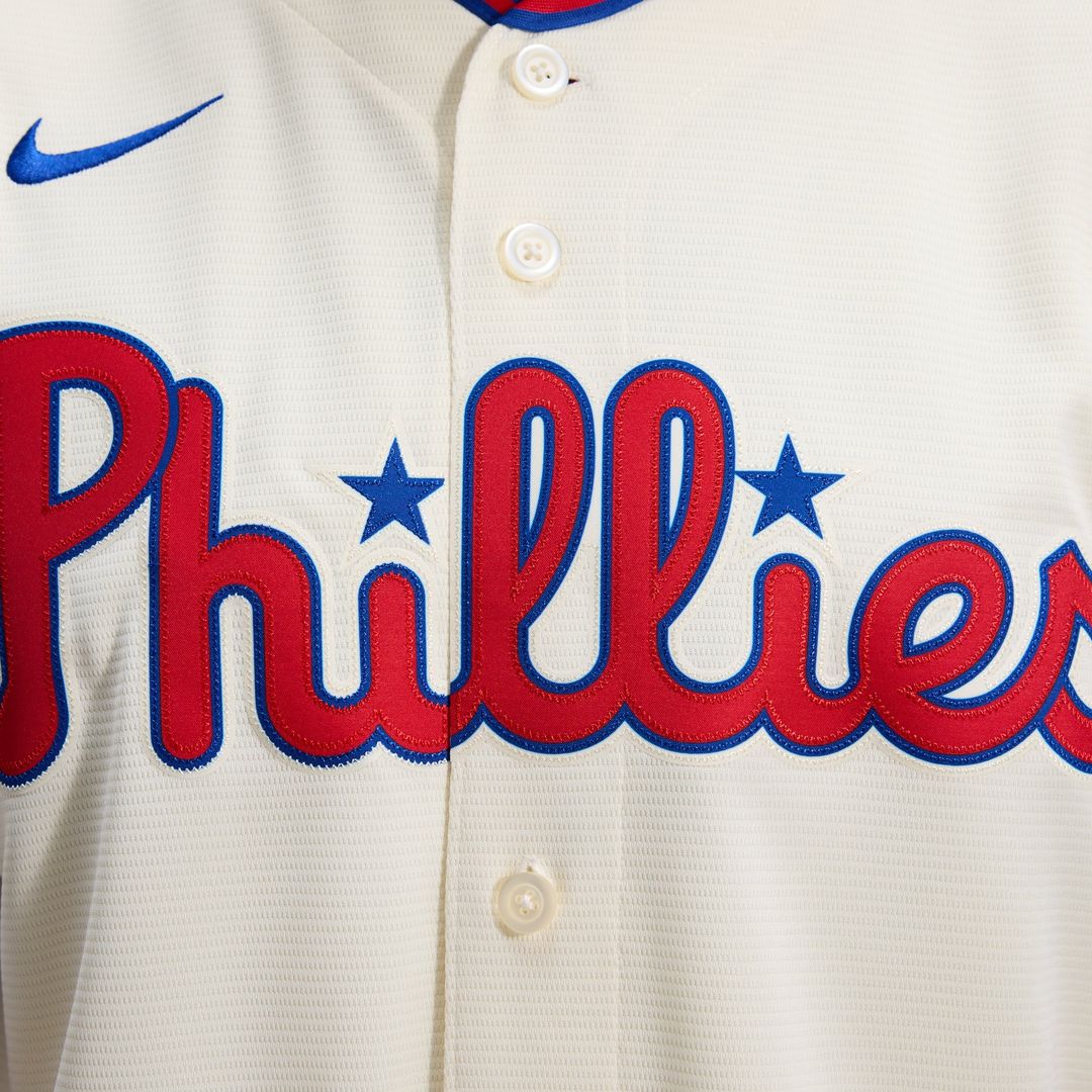 Philadelphia Phillies Nike White Home Replica Jersey product image 20, provided for visual reference and product detail
