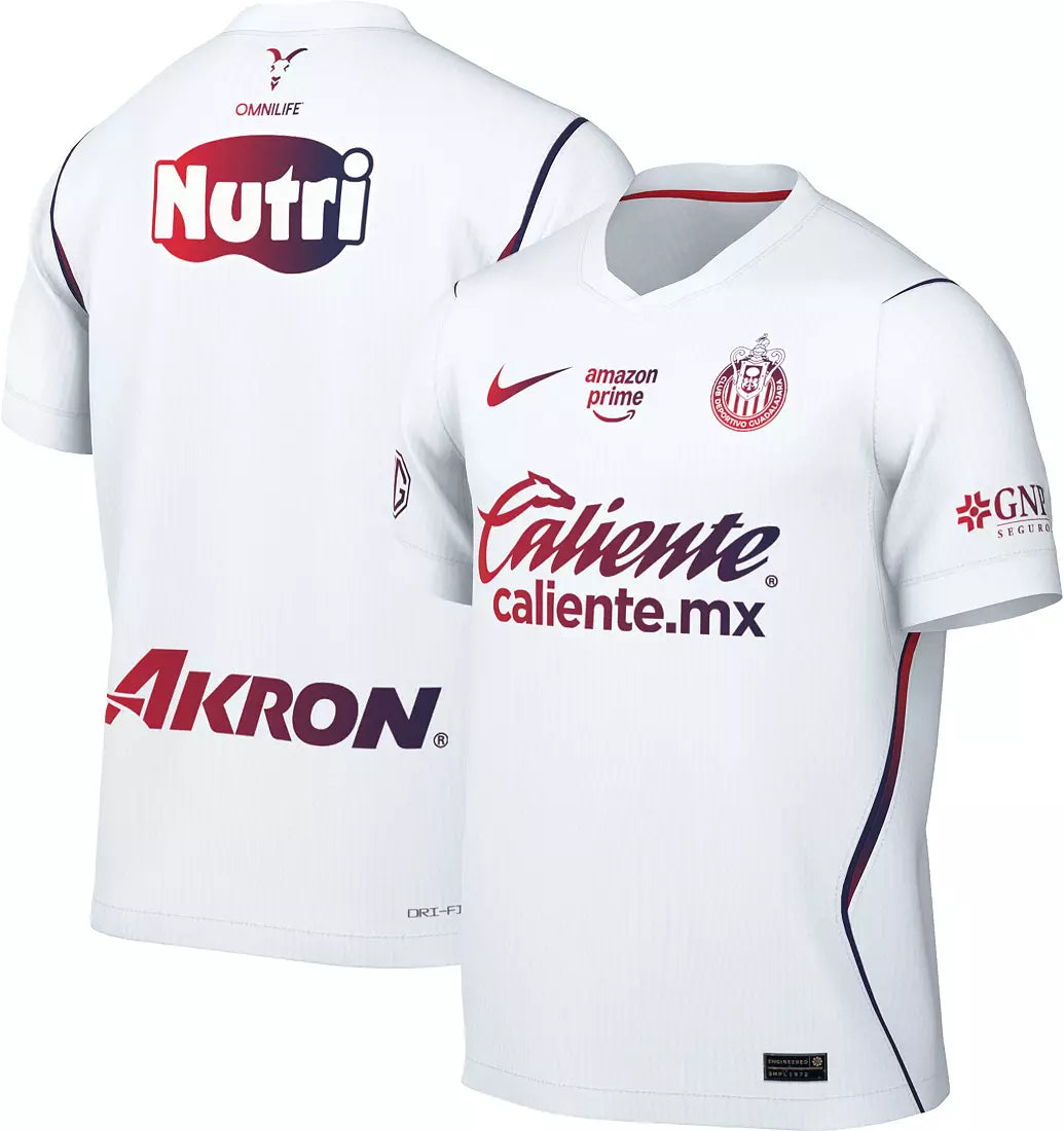Nike Chivas 26/27 Authentic Away JSY IU7740 101 product image 1, provided for visual reference and product detail review