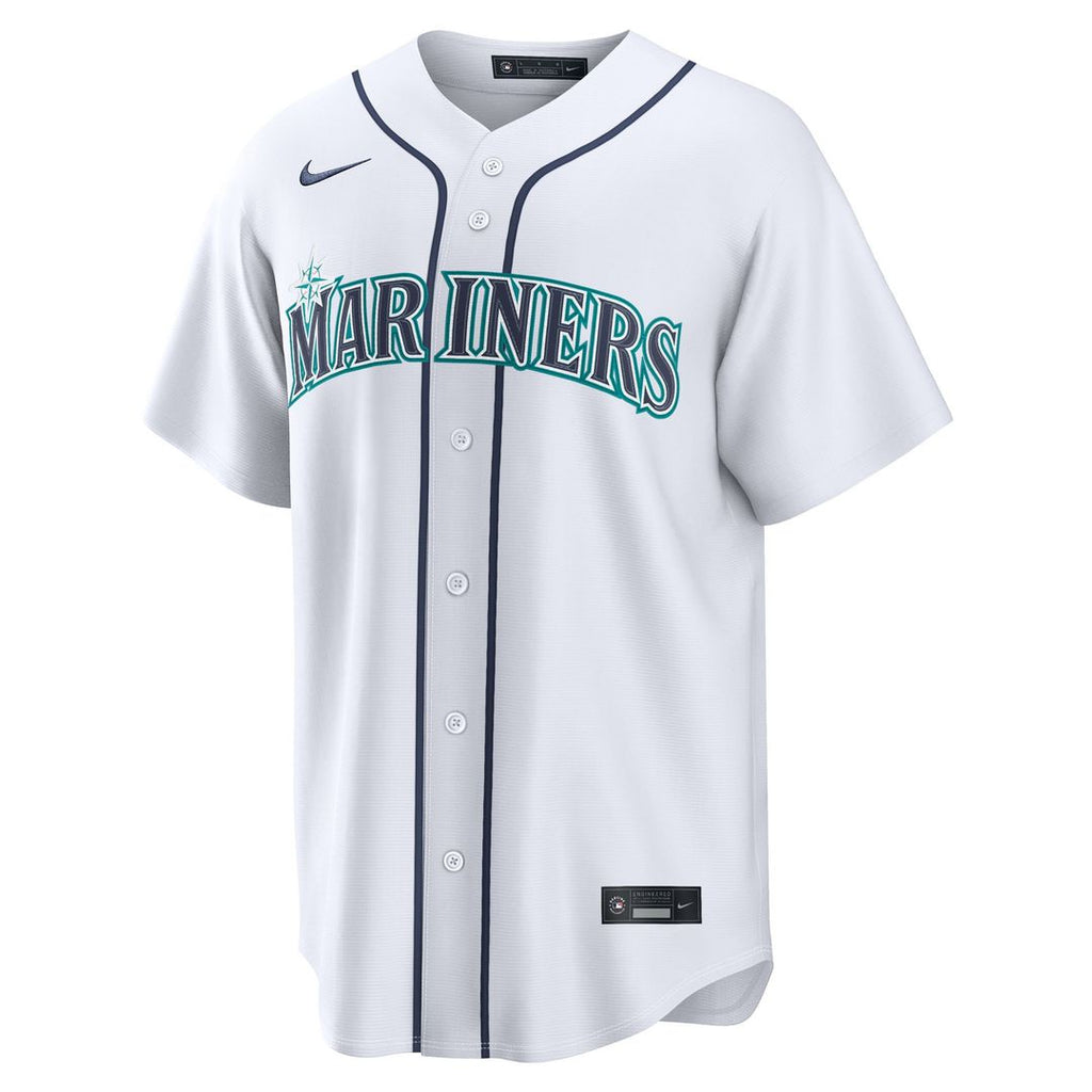 Seattle Mariners Cole Young Nike White Home Replica Jersey product image 2, provided for visual reference and product detail
