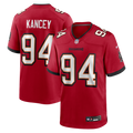 Tampa Bay Buccaneers Calijah Kancey Nike Red Game Jersey product image 1, provided for visual reference and product detail