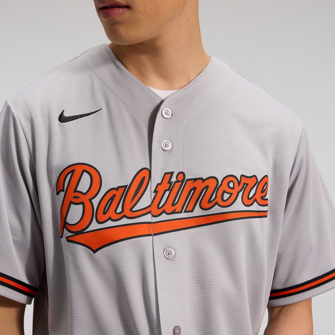 Baltimore Orioles Nike White Home Replica Team Jersey product image 28, provided for visual reference and product detail