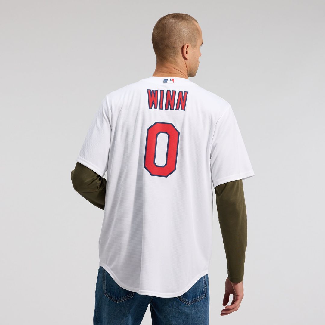 St. Louis Cardinals Masyn Winn Nike White Home Replica Jersey product image 3, provided for visual reference and product