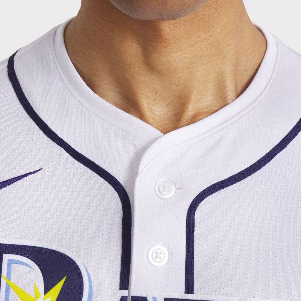 Tampa Bay Rays Nike White Home Limited Jersey product image 8, provided for visual reference and product detail review