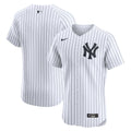 New York Yankees Nike White Home Elite Jersey product image 1, provided for visual reference and product detail review