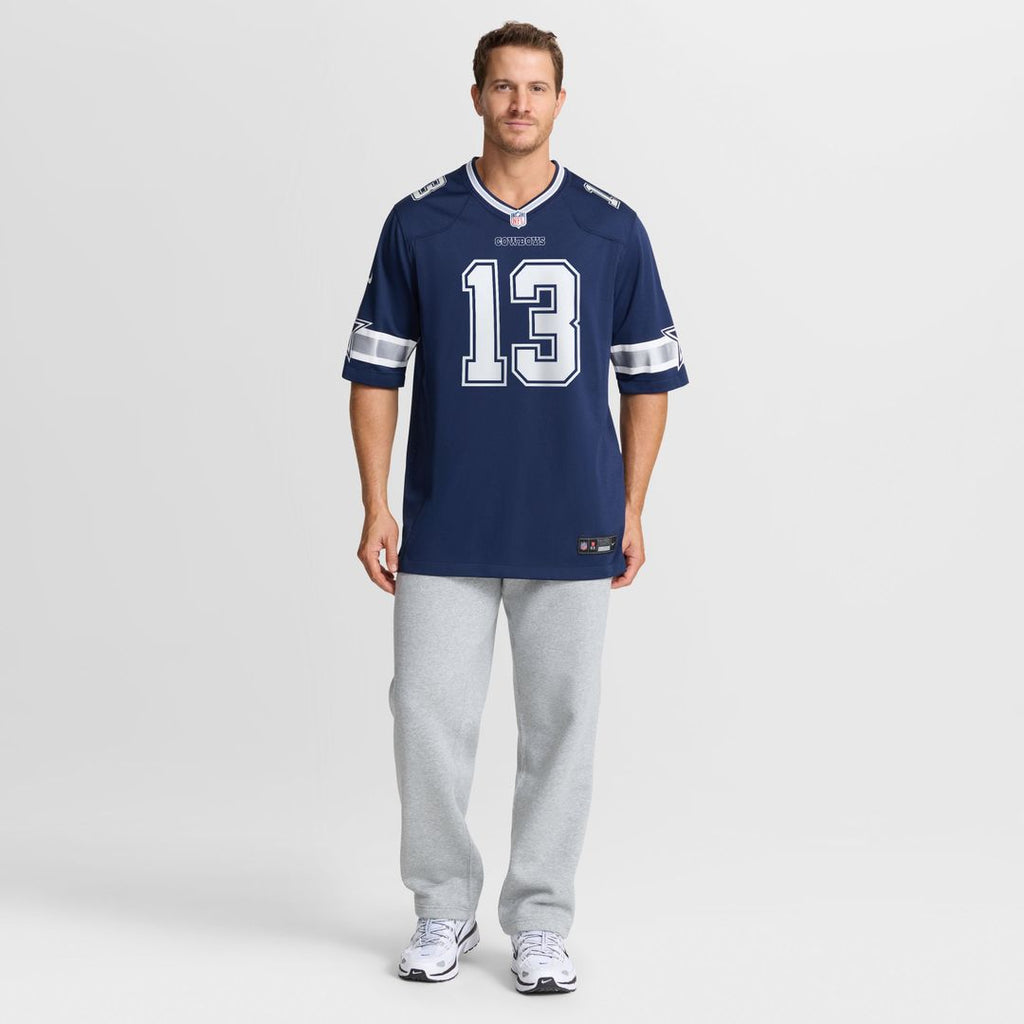 Dallas Cowboys Caleb Downs Nike Navy Team Game Jersey product image 10, provided for visual reference and product detail