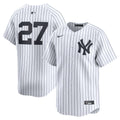 New York Yankees Giancarlo Stanton Nike White Home Limited Player Jersey product image 1, provided for visual reference and
