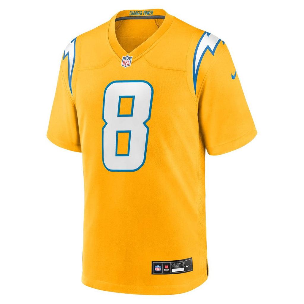 Los Angeles Chargers Omarion Hampton Nike Navy Alternate Super Chargers Game Player Jersey product image 13, provided for