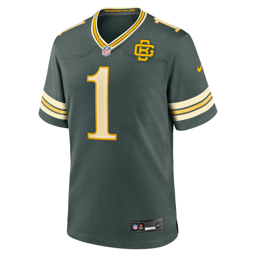 Green Bay Packers Micah Parsons Nike Green 2026 Rivalries Collection Game Jersey product image 6, provided for visual