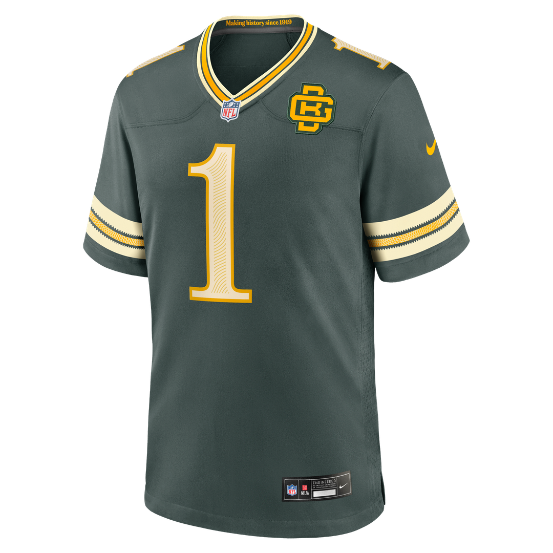 Green Bay Packers Micah Parsons Nike Green 2026 Rivalries Collection Game Jersey product image 6, provided for visual