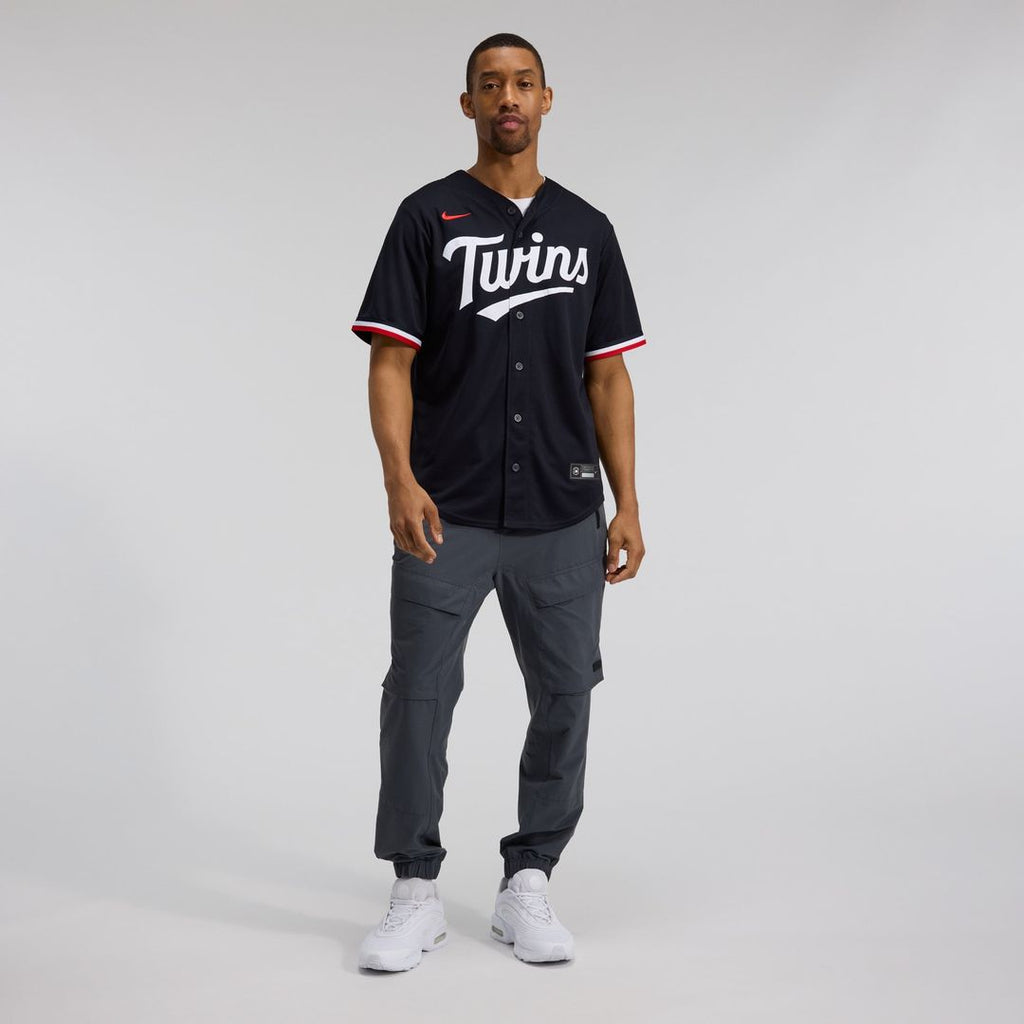 Minnesota Twins Nike Navy Alternate Replica Jersey product image 3, provided for visual reference and product detail review