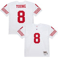 San Francisco 49ers Steve Young Mitchell & Ness White 1994 Legacy Replica Jersey product image 1, provided for visual