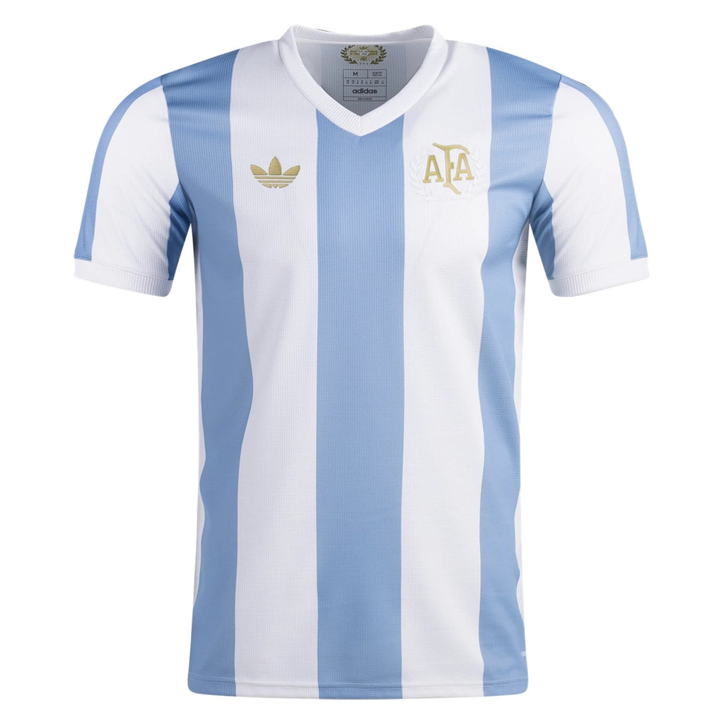 ADIDAS Argentina Men Anniversary Jersey 2025 - JF2641 product image 1, provided for visual reference and product detail