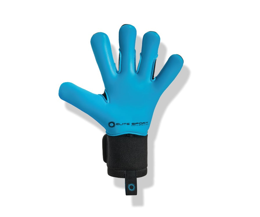 ELITE SPORT Revolution II Combi Aqua Goalkeeper Gloves product image 3, provided for visual reference and product detail
