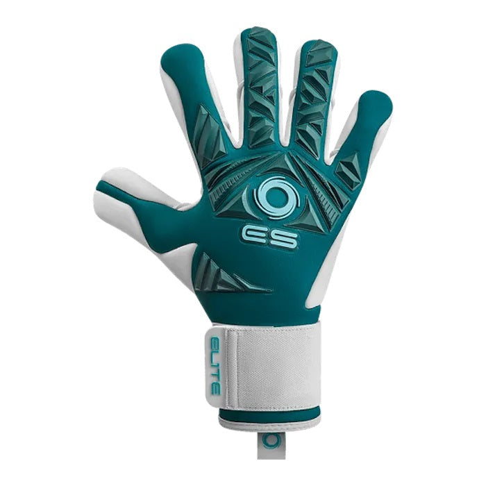 ELITE SPORT Revolution II Combi Emerald Goalkeeper Gloves product image 3, provided for visual reference and product detail