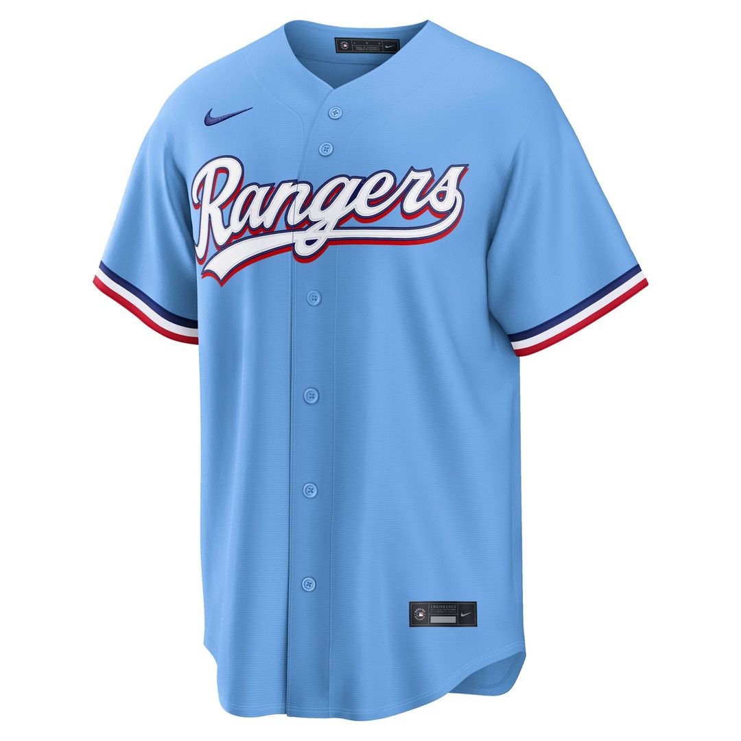 Texas Rangers Corey Seager Nike Gray Road Replica Jersey product image 21, provided for visual reference and product detail