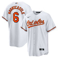 Baltimore Orioles Ryan Mountcastle Nike White Home Replica Jersey product image 1, provided for visual reference and product