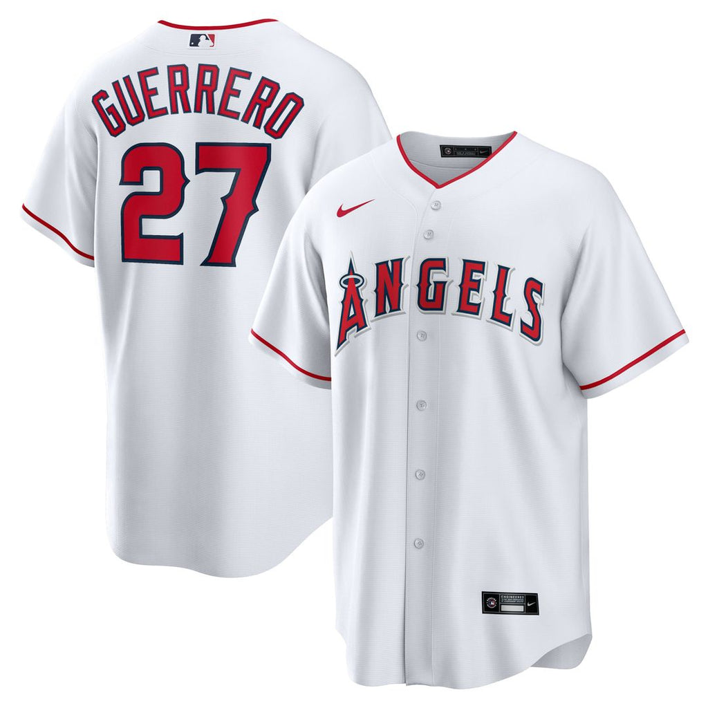 Los Angeles Angels Vladimir Guerrero Nike White Home Retired Player Replica Jersey product image 1, provided for visual