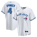 Toronto Blue Jays George Springer Nike White Home Replica Jersey product image 1, provided for visual reference and product