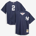 New York Yankees Derek Jeter Mitchell & Ness Navy Authentic Batting Practice Jersey product image 1, provided for visual