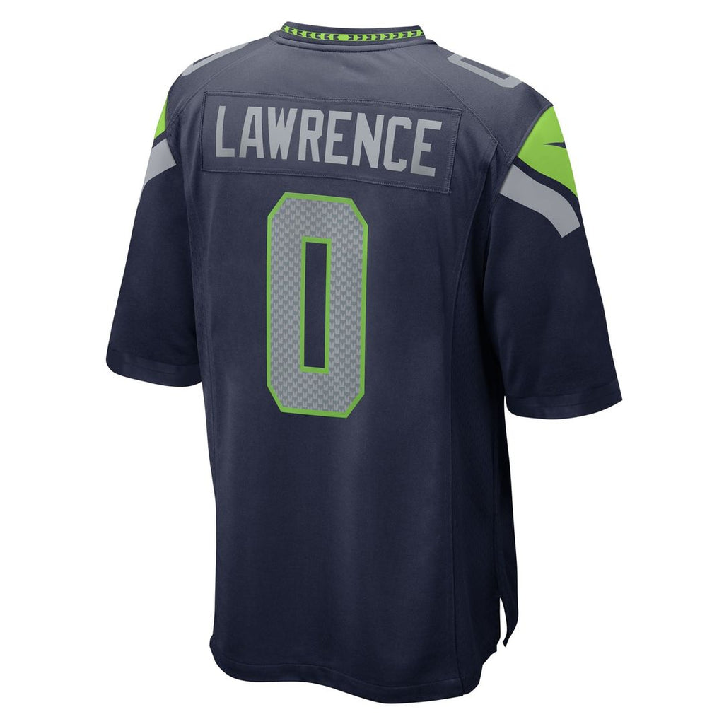 Seattle Seahawks DeMarcus Lawrence Nike College Navy Team Game Jersey product image 3, provided for visual reference and