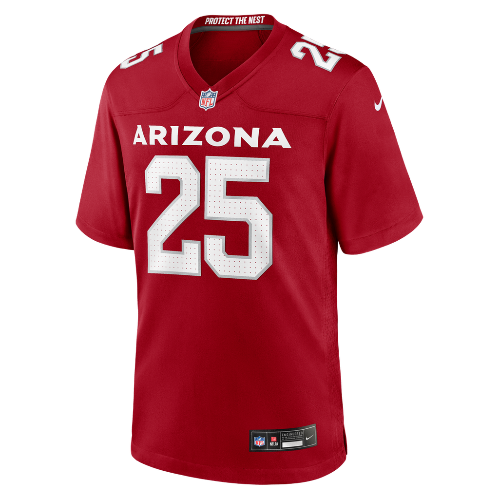 Arizona Cardinals Zaven Collins Nike Cardinal Home Game Jersey product image 2, provided for visual reference and product