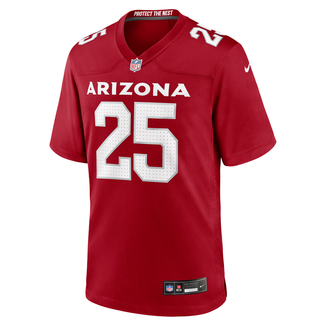 Arizona Cardinals Zaven Collins Nike Cardinal Home Game Jersey product image 2, provided for visual reference and product