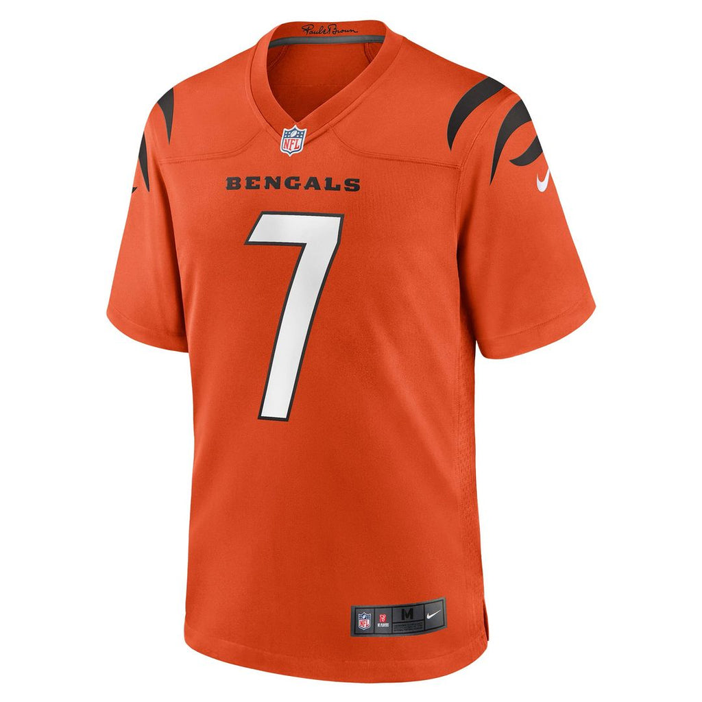 Cincinnati Bengals Boomer Esiason Nike Orange Retired Player Alternate Game Jersey product image 8, provided for visual
