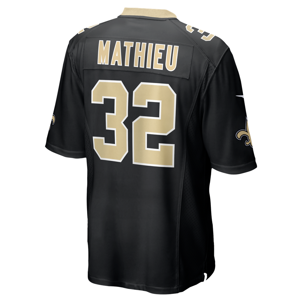 New Orleans Saints Tyrann Mathieu Nike Gold Gameday Golds Alternate Game Player Jersey product image 9, provided for visual