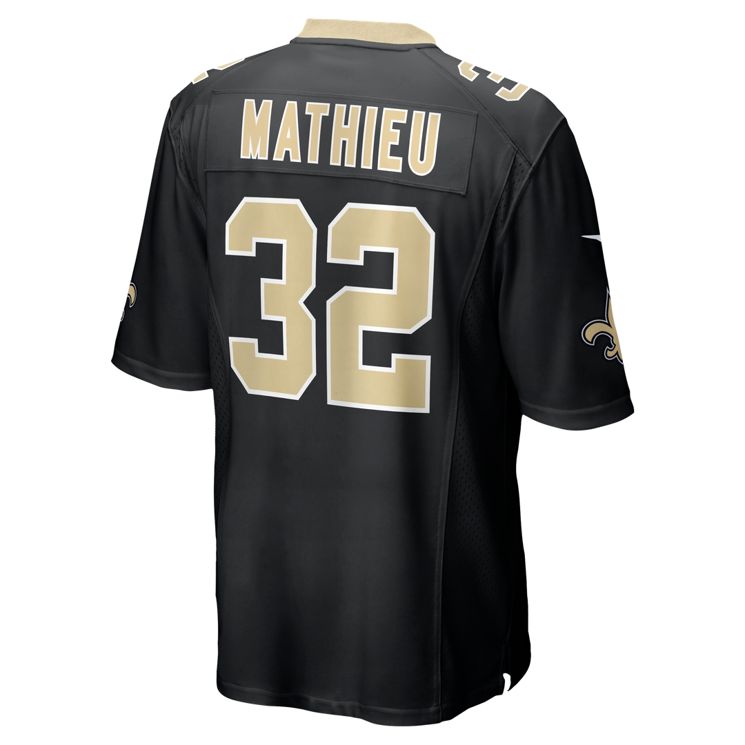 New Orleans Saints Tyrann Mathieu Nike Gold Gameday Golds Alternate Game Player Jersey product image 9, provided for visual