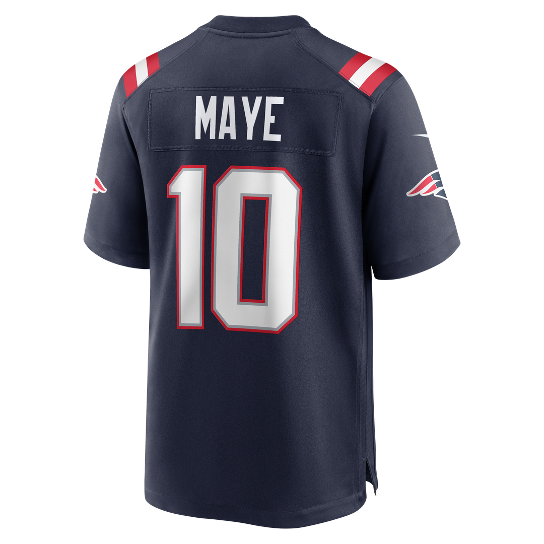 New England Patriots Drake Maye Nike White Player Game Jersey product image 13, provided for visual reference and product