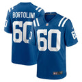 Indianapolis Colts Tanor Bortolini Nike Royal Game Jersey product image 1, provided for visual reference and product detail