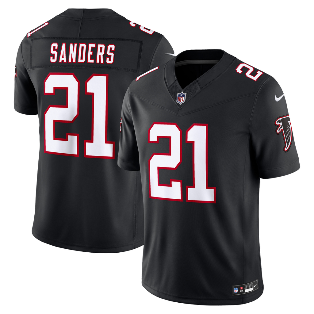 Atlanta Falcons Deion Sanders Nike Red Team Vapor F.U.S.E. Stitched Retired Limited Jersey product image 7, provided for