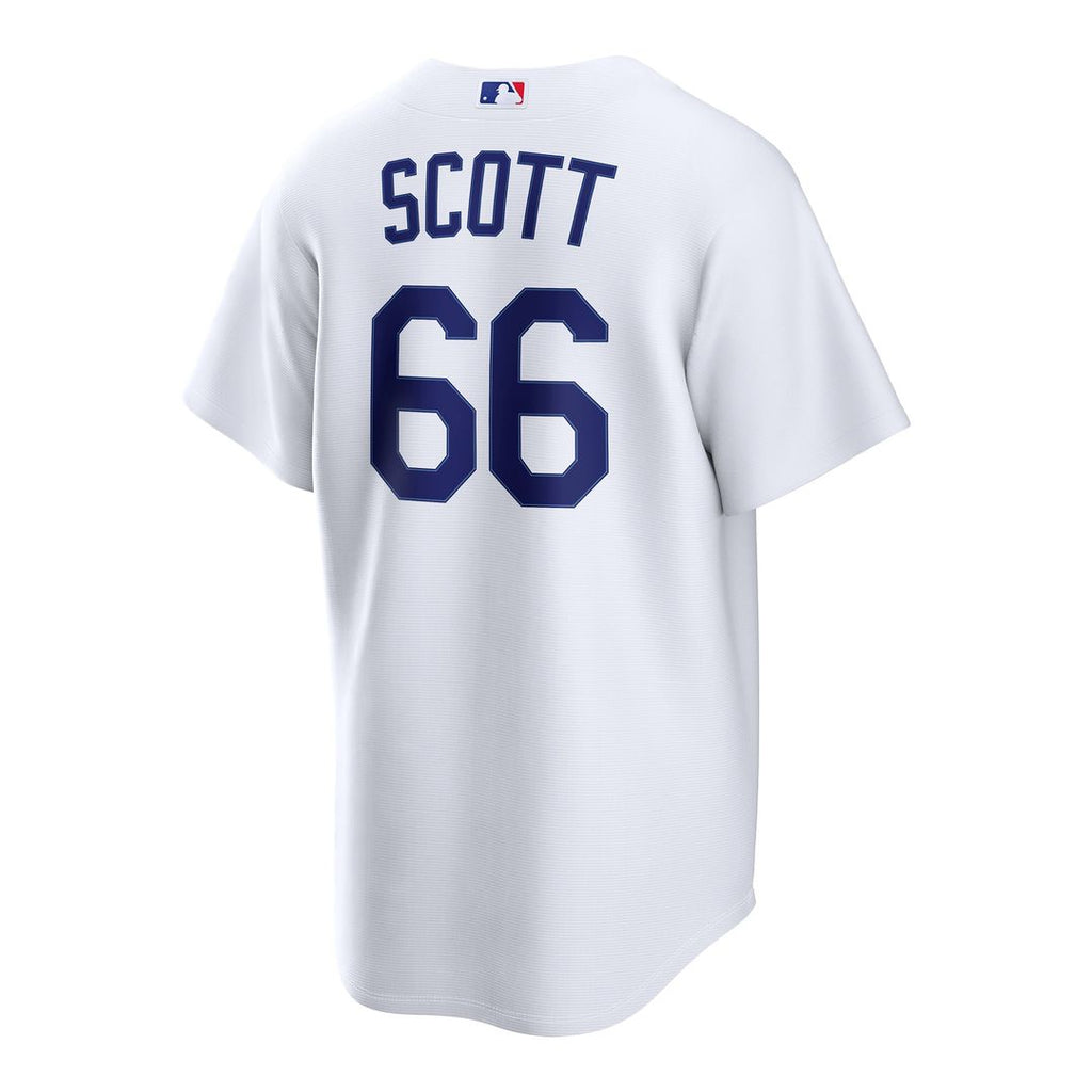Los Angeles Dodgers Tanner Scott Nike White Home Replica Jersey product image 3, provided for visual reference and product