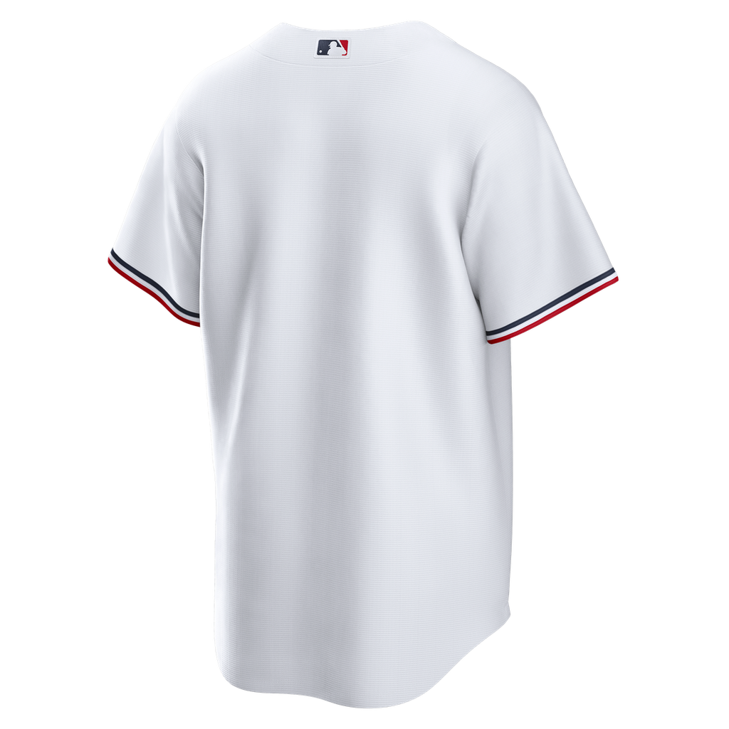 Minnesota Twins Nike White Home Big & Tall Replica Jersey product image 3, provided for visual reference and product detail