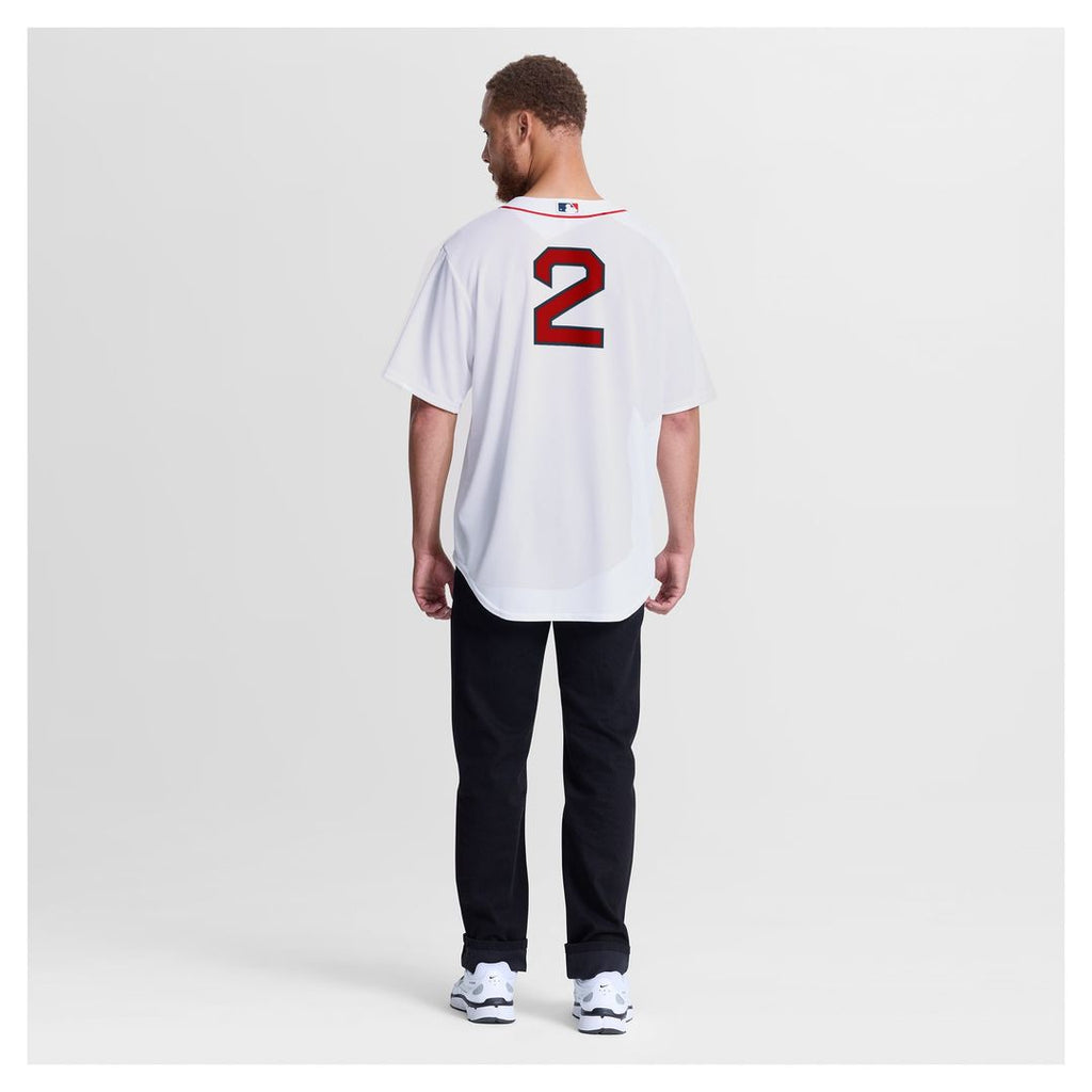 Boston Red Sox Isiah Kiner-Falefa Nike White Home Replica Jersey product image 5, provided for visual reference and product