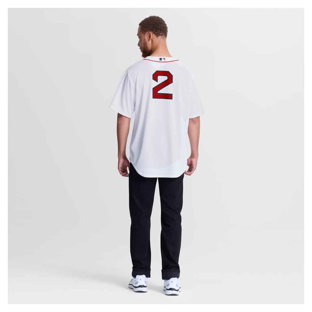 Boston Red Sox Isiah Kiner-Falefa Nike White Home Replica Jersey product image 5, provided for visual reference and product